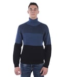 Maillot Trussardi jean pull REGULAR homme bleu 52M00130 0F000169 K299 Tg. 3XL