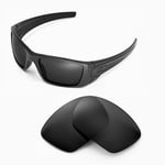 New Walleva Black Replacement Lenses For Oakley Fuel Cell Sunglasses