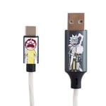 Rick&Morty USB-A till USB-C Kablar (1.2m) Shock