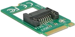 Delock Adapter M.2 Key B male > SATA 7 pin - Adaptateur d'interface - SATA 6Gb/s - M.2 Card