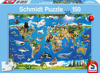 Schmidt Spiele- Faune Lococo Puzzle pour Enfant 150 pièces, 56355, Multicolore