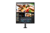 LG DualUp Ergo 28MQ780-B - LED-skärm - 28 (27.6 visbar) - 2560 x 2880 SDQHD @ 60 Hz - Nano IPS - 300 cd/m² - 1000:1 - HDR10 - 5 ms - 2xHDMI, DisplayPort, USB-C - högtalare - texturerad kolgrå