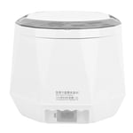 1.6L Mini Electric Rice Cooker with Non-Stick Coating for Car Use White DTS UK