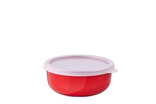 Mepal - Boîte de rangement Lumina - Boîte hermétique alimentaire avec couvercle pour frigo, congélateur, four vapeur, micro-ondes et lave-vaisselle - Bol de service - 750 ml – Nordic red