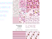 Happy Color Block A4/15 With Love Happy Color Motifs