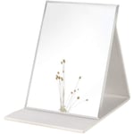 Spegel, Bärbar Smink Spegel HD Spegel, Bärbar/Bord Vikbar Spegel 6.9X4.9 Tum 6.9X4.9 Inch