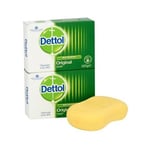 Dettol Anti-Bacterial Original Soap 2 x 100 g - Pack of 3 (Total 6 Bars)