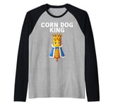 Corn Dog King Raglan Baseball Tee