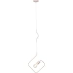 BRILLIANT lamp Kacy Pendant Light Pink | 1x A60, E27, 60W, Suitable for Standard Lamps (not Included) | Scale A ++ to E | Adjustable in Height/Cable can be Shortened