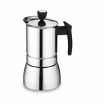 Grunwerg Caf? Ole Stainless Steel Espresso Coffee Maker 240ml Silver