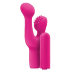 INYA Finger Fun Pink Clitoral Stimulator Rechargeable Bullet Vibrator Sex Toy