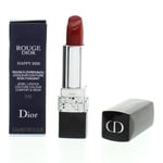 Dior Red Lipstick Rouge Dior Happy 2020 Satin Comfort Jewel Lip Stick 999 - NEW