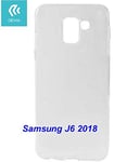 Coque de Protection Souple pour Samsung J6 2018 Transparent