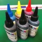 6x Lubrink Refill INK For Epson EcoTank ET-8500 ET-8550 BK/PBK/C/M/Y/GY Non OEM