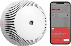 X-Sense Smart Wi-Fi Smoke Alarm Detector with Replaceable Battery, Silence Button, Self-Check Function, Conforms to EN 14604 Standard, XS03-WX (Wi-Fi Connected)