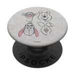 PopSockets Disney Winnie The Pooh and Friends Sketch PopSockets PopGrip: Swappable Grip for Phones & Tablets