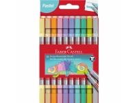 Double-sided pastel markers 10 colors FABER CASTELL