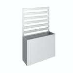 Biohort Spaljé till Planteringsbädd 1 del (1 del) til 1m sida/ storlek 100 metallic silver B130940
