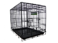 P.P Travel Dog Car Cage 124*76*84 Cm Black, Giant