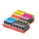 16 Ink Cartridge For HP Photosmart CN245b Wireless D5460 D5463 D5468 D7560 364XL