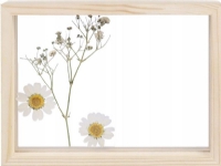 LoveInstant Stående fotoram i trä 10x14,5 cm / Torkade blommor