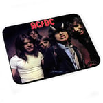 Tapis de souris Acdc vintage album cover highway to hell hard rock