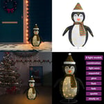 Dekorativ pingvin med LED lyxigt tyg 60 cm - Pingvin - Dekoration - Home & Living