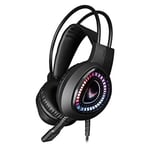 Casque PC Varr VH8010 Filaire Stéréo Micro USB Circum-Auriculaire Noir