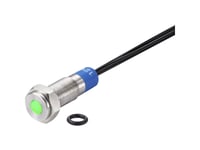 Conrad Tc-7495116, Grön, -25 - 55 ° C, Ip67, 12 V, 7 Mm, 1 Styck