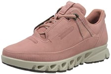 ECCO Women's Multi-Vent W Damask Rose Yabuck Yak Sneaker, 7.5 UK