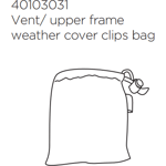 "Thule Rain cover clips with bag 19-x"