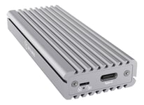 External Type-CT enclosure for M.2, NVMe SSD