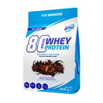 6PAK Protein 80 Whey Protein chocolate, 908 g