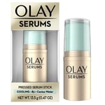 Olay Hydrating Pressed Serum Stick Cooling B3 Cactus Water - 13.5g - NEW