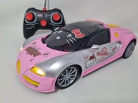 Bugatti Pink Girls Radio Remote Control Car 1/16 RC Kitty Sports Car