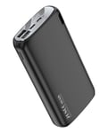 Kuulaa 26800mAh Portable Charger 2 Input & Output Ports (USB C Input Only) Power Bank for iPhone 13 12 11 Pro Max XS XR X 8 7, External Battery Pack for Samsung Galaxy S10 S9, Huawei, Xiaomi(Black)
