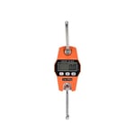 300 kg hängande våg för gård, jakt, bågskytte, vikt, stor fisk, entrélift med exakt sensor (digital, professionell, lätt fodral) orange