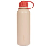 OYOY Pullo Termosflaske, Korallfarget / Cherry Red Korall Rustfritt stål