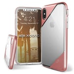 Coque Revel LUX Clear Rose Gold pour IPHONE X/XS
