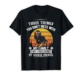 Vintage Black And Tan Cocker Spaniel Love Family Dog Owner T-Shirt