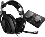 ASTRO Gaming A40 TR Wired Gaming Headset + MixAmp Pro TR, Astro Audio V2, Dolby Audio, Swappable Mic, Game/Voice Balance Control, for Xbox Series X|S, Xbox One, PC, Mac - Black/Red