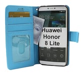 New Standcase Wallet Huawei Honor 8 Lite (PRA-LX1) (Ljusblå)