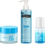 Neutrogena Hydro Boost Series, 3-Step Facial Regime, Hydration Starter Set and S