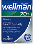 Vitabiotics Wellman 70+ - 30 Tablets x 4