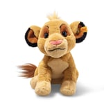 Steiff Disney Simba From the Lion King  Soft and Cuddly Size 26cm Code 024665
