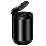 Askfat Bil Led Legering Creative Cup Säte Bil Inredning Tillbehör Askfat Black