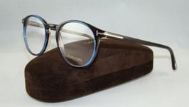 Tom Ford 5294 056 Havana & Blue KEY HOLE Brille Glasses Frames Eyeglasses Size48