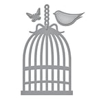 Spellbinders D-Lites Bird Cage Etched Dies, Brown