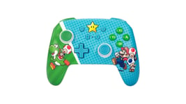 Manette sans fil PowerA Mario Super Star Friends pour Nintendo Switch - Neuf