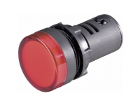 Barthelme 58601211 LED-signallampe Rød 12 V/DC, 12 V/AC